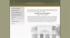 Desktop Screenshot of goodmanmediation.com