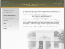 Tablet Screenshot of goodmanmediation.com